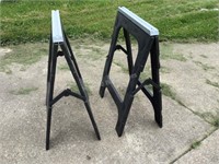 Sawhorse Set, Heavy Plastic