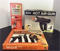 Propane Torch, Hot Air Gun & Bernz Cutter