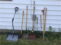 Yard Tools, 10 Items