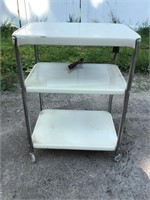 Vintage Kitchen Utility Cart