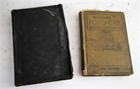 TWO ANTIQUE BOOKS