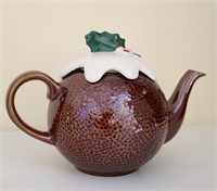 English Christmas Teapot