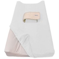 PooPoose Changing Pad with Cover, White