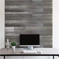 36 Sq Ft Vinyl Wall Panels, Gray, Peel and Stick