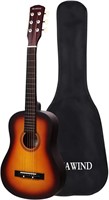 NIDB HUAWIND 30 inch 1/2 Size Acoustic Guitar 6 St