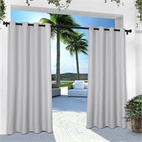 Exclusive Home Curtains Indoor/Outdoor Solid Caban