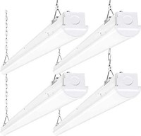 4 Pack Hykolity 8FT LED Shop Light