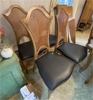 4 DINING CHAIRS