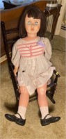 KIDS ROCKING CHAIR AND DOLL