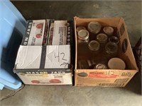(2) Boxes: Canning Jars