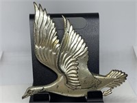 LARGE NORSELAND BY CORO STERLING SILVER SWAN BROOC
