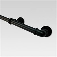 66"-120" French Pipe Drapery Rod