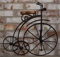 3D metal wall art 21 x 20 tricycle home decor
