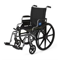Medline K4 Basic Wheelchair 18” Black MDS806550E