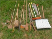 lawn & garden hand tools & misc