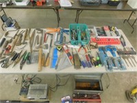 table of tools & misc