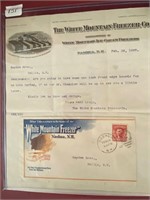 White Mtn letterhead letter dated 2-28-1907