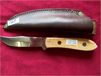 sheath knife (Steller Sea Cow), 8-1/4L, new