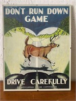 PGC poster "Don't Run Down Game", Jacob  Abbott