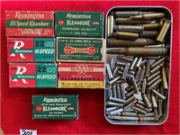 6-22LR (50/box) ammo; 1 box 22 short (Rem & Win)
