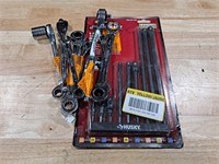 Lot of Hand ratchet Tools and Bits