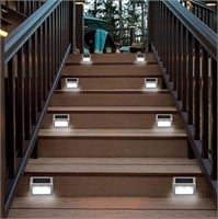 Outdoor Solar Step Lights - 10 Pack