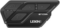 LEXIN 1pcs ET-COM Helmet Bluetooth Headset