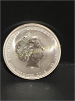 2016 Australia 50 cent piece  1/2 oz silver