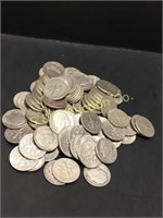100 Roosevelt dimes   all pre 1965
