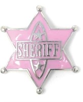 New sheriff badge cowgirl