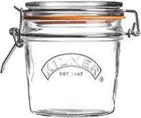 Kilner Round Clip Top Glass Jar, 12oz