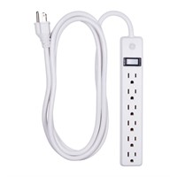 Power Strip 6 Outlets 8ft