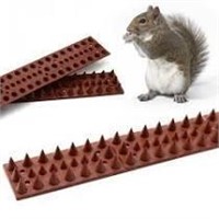 Bird Spikes- Animal Repel Devices, Brown