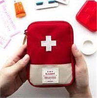 First Aid Medicine Pouch