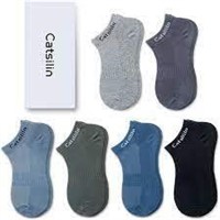 Catsilin Mens Socks, 6 Pairs