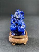Blue Sodalite Carved Statue