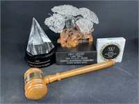 3 Awards Given to Emil Grigsby & 1 Gavel