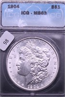 1904 ICG MS63 MORGAN DOLLAR
