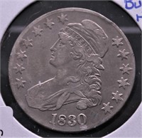 1830 BUST HALF DOLLAR  VF