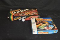 Lot: Board Game Lot 2: Trouble Showdown Yahtzee