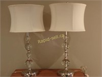 2 Contemporary & Matching End Tables