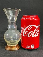 Crystal Glass Bud Vase
