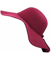 MaxGoods Womens Flop Vintage Felt Hat