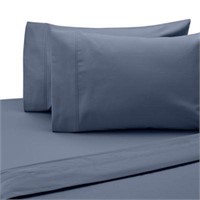 Salt Easy care Pillowcases, Queen/Standard, Blue