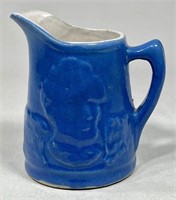 Lincoln Blue Glaze Stoneware Creamer