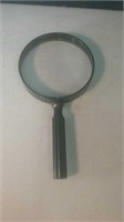 4 in magnifying glass