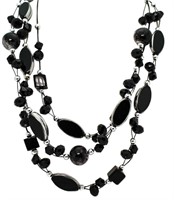 Image - Large Black Fashion Necklace