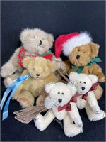 5 Assorted Small Teddy Bears