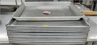 17 Aluminum Bakers Trays 18" x 26"