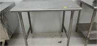 30" x 42" Appliance Stand, Table w/ Back Splash